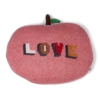 Coussin Pomme Love Rose